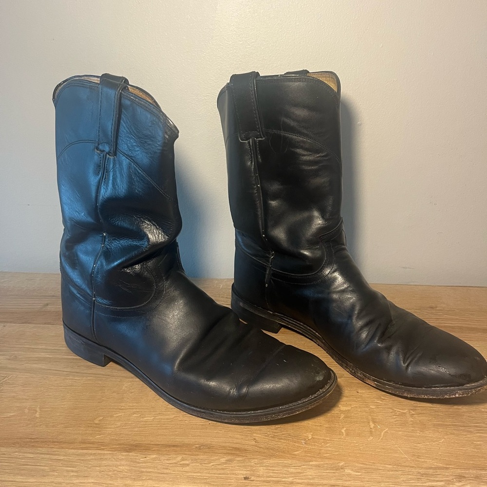 Justin Size 11.5 D Roper Boots